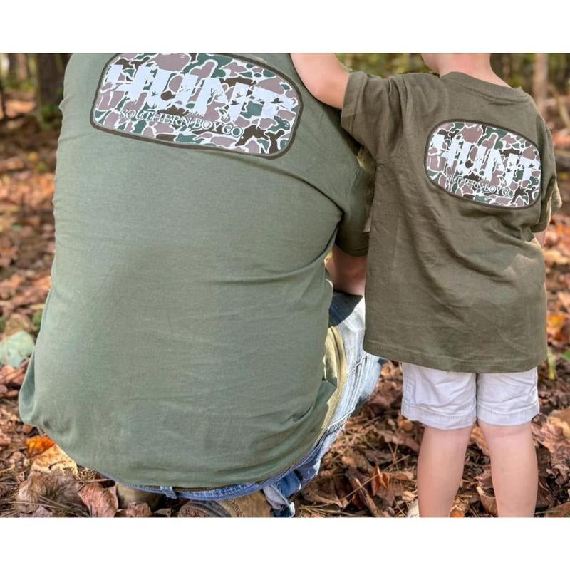 Hunting Camo Patch Shirt Hunters Great Father Son T-Shirts, Hoodie, Sweatshirt - T-Shirt, Sweatshirt, Hoodie