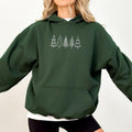 Trees Simple Xmas Trees Womenswear Basic Outfits T-Shirts, Hoodie, Sweatshirt - T-Shirt, Sweatshirt, Hoodie