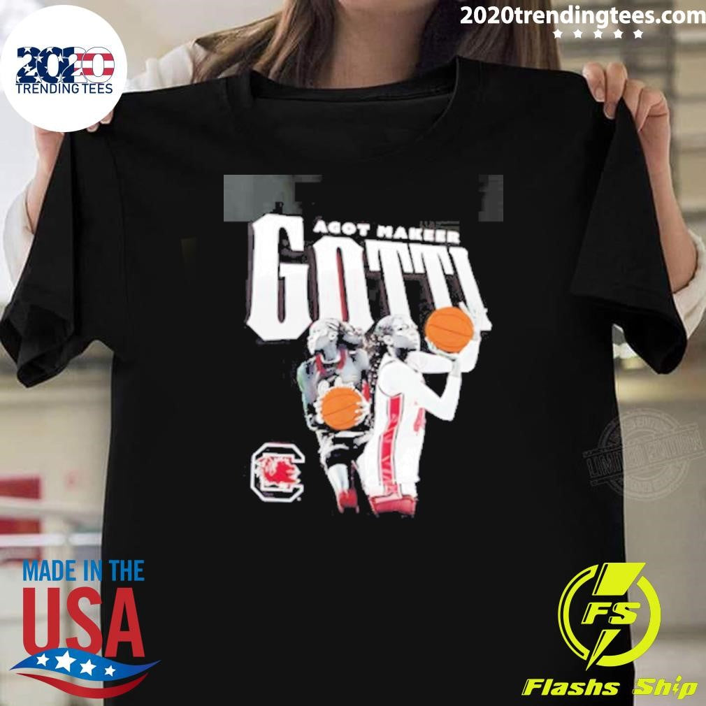 Agot Makeer South Carolina Gamecocks Gotti Shirt Unisex T-shirt, Sweatshirt, Hoodie, Long Sleeve Tee - T-Shirt, Sweatshirt, Hoodie