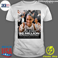 Aja Wilson Re-Signs With The Las Vegas Aces To A Three-Year Contract The Deal Is The Largest In WNBA History To Date And Is Fully Guaranteed Shirt - T-Shirt, Sweatshirt, Hoodie