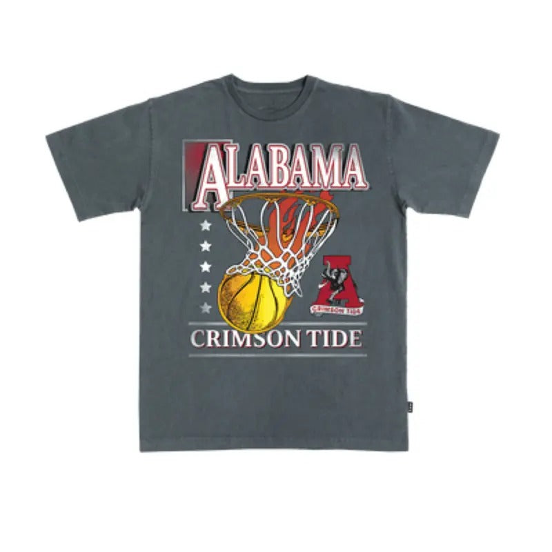 Alabama Hoops Vault Heavy Vintage Football Shirt Sport Shirt Streetwear Top T-Shirts, Hoodie, Sweatshirt - T-Shirt, Sweatshirt, Hoodie