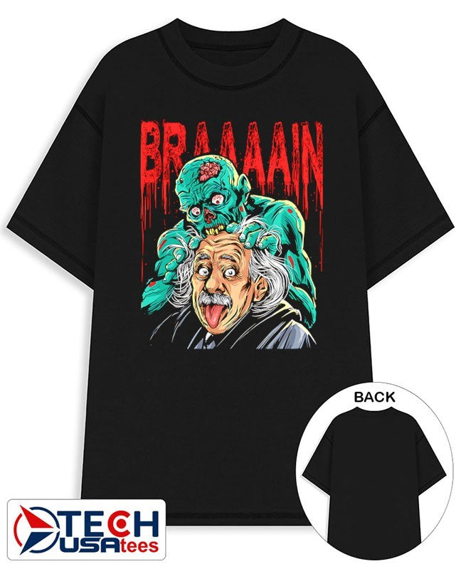 Albert Einstein The Most Delicious Brain shirt Unisex T-shirt, Sweatshirt, Hoodie, Long Sleeve Tee - T-Shirt, Sweatshirt, Hoodie