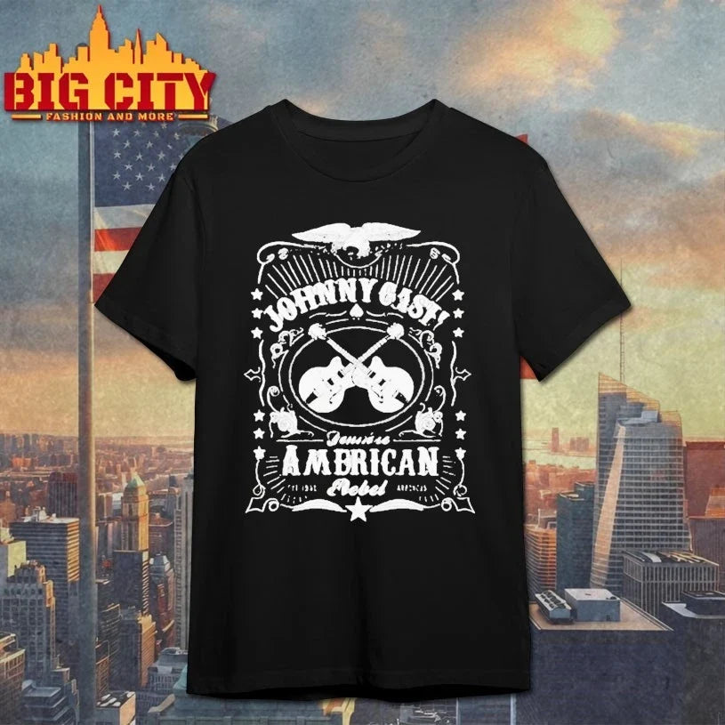 Alex Jones Johnny Cash American Rebel shirt Unisex T-shirt, Sweatshirt, Hoodie, Long Sleeve Tee - T-Shirt, Sweatshirt, Hoodie