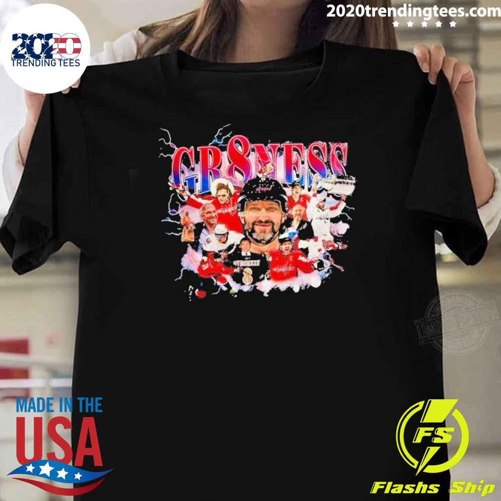 Alex Ovechkin Washington Capitals Final Home Game GR8NESS Shirt Unisex T-shirt, Sweatshirt, Hoodie, Long Sleeve Tee - T-Shirt, Sweatshirt, Hoodie