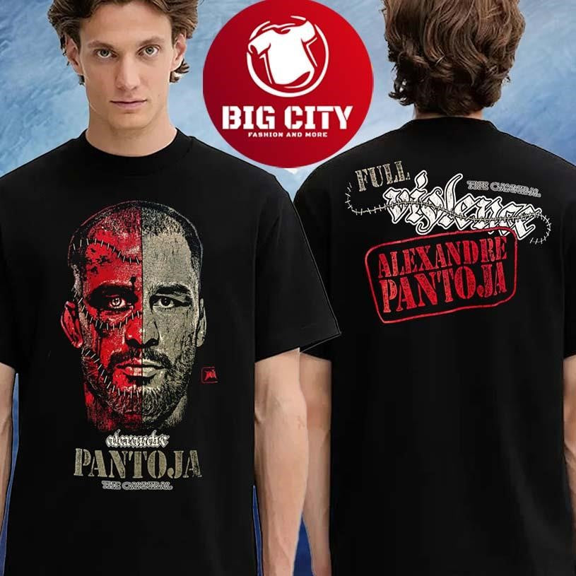 Alexandre Pantoja UFC Split Instincts Classic The Face Two Sided Shirt Unisex T-shirt, Sweatshirt, Hoodie, Long Sleeve Tee - T-Shirt, Sweatshirt, Hoodie