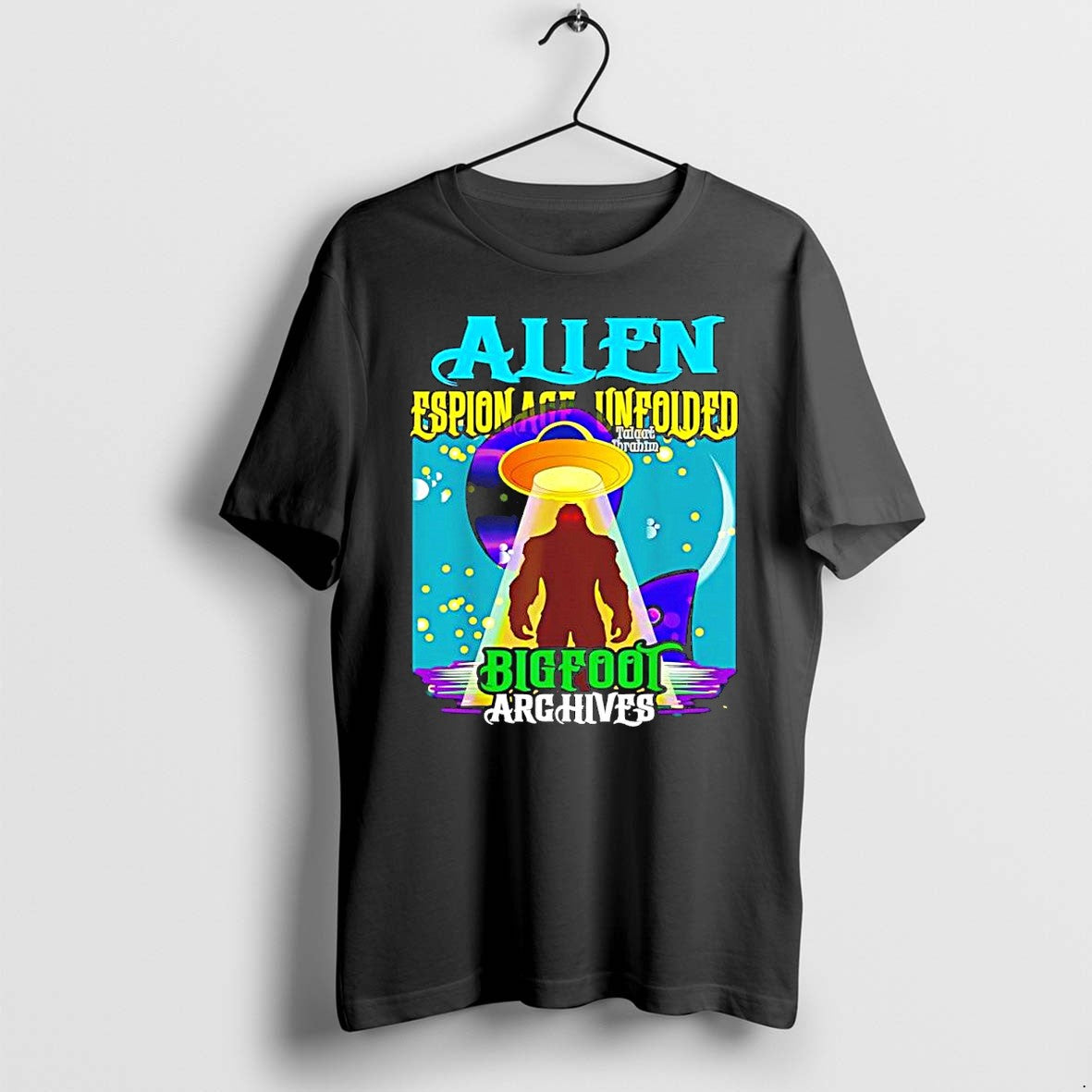 Alien Bigfoot Ufo Espion Age Unfolded Archives Tshirts Sweater Hoodie Jpg Unisex T-shirt, Sweatshirt, Hoodie, Long Sleeve Tee - T-Shirt, Sweatshirt, Hoodie