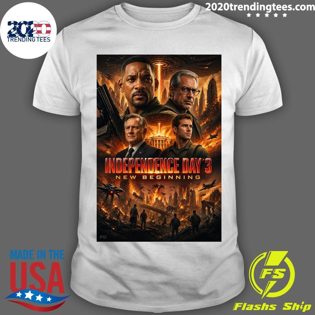 Alien Invasion Returns Independence Day 3 New Beginning Will Smith Is Back Saving The World Shirt - T-Shirt, Sweatshirt, Hoodie