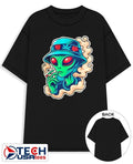 Alien smoking shirt Unisex T-shirt, Sweatshirt, Hoodie, Long Sleeve Tee - T-Shirt, Sweatshirt, Hoodie