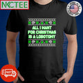 All I want for Christmas is a Lobotomy ugly shirt Unisex T-shirt, Sweatshirt, Hoodie, Long Sleeve Tee - T-Shirt, Sweatshirt, Hoodie