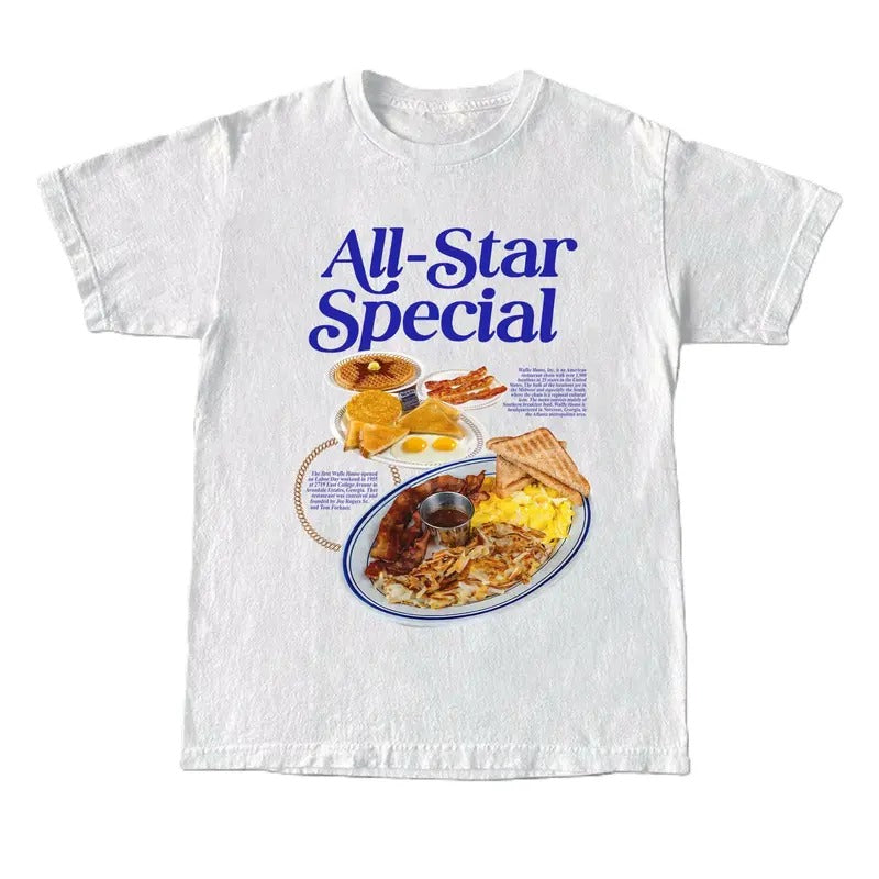 All Star Breakfast Vintage 90s Top Streetwear Shirts T-Shirts, Hoodie, Sweatshirt - T-Shirt, Sweatshirt, Hoodie