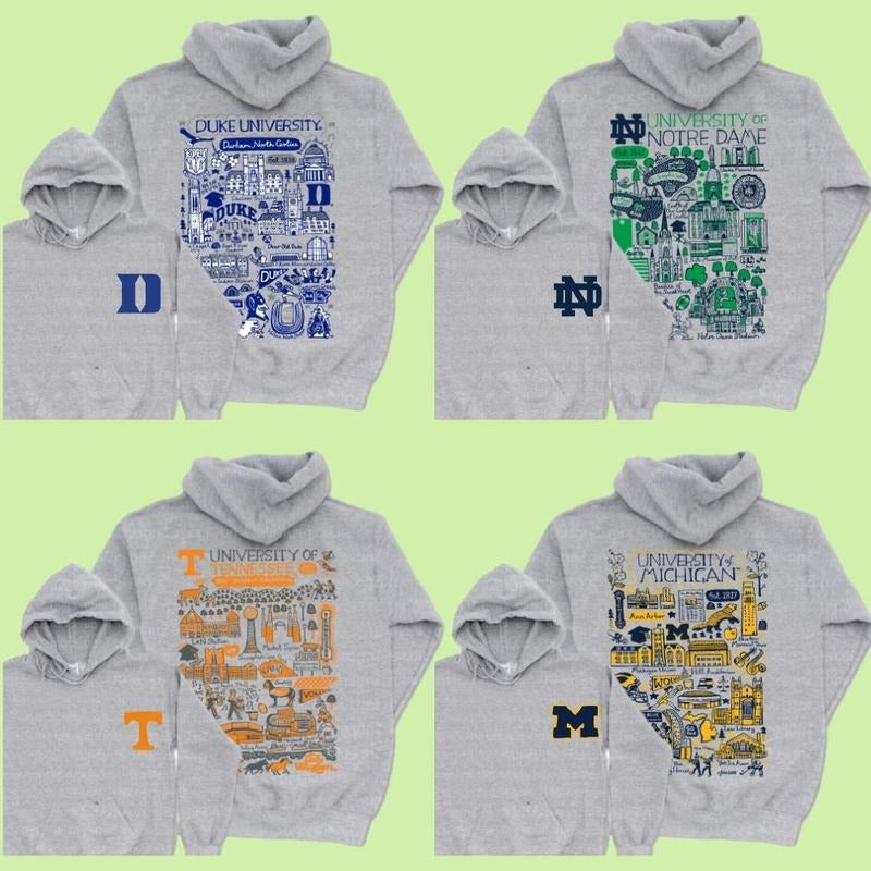 All Team Football Vintage Sketched Throwback College Football Retro Football Fan T-Shirts, Hoodie, Sweatshirt - T-Shirt, Sweatshirt, Hoodie