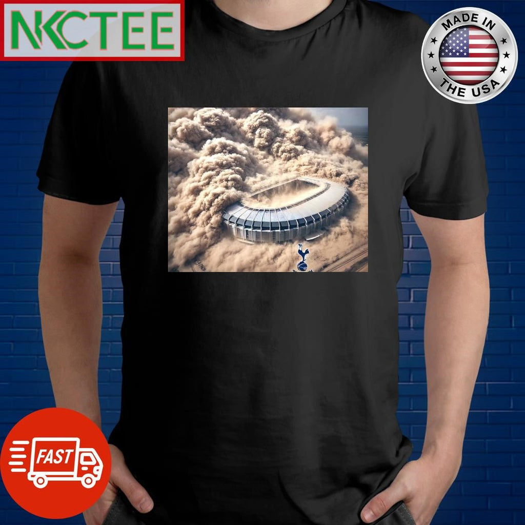 All flights in England cancelled due to a sandstorm which came after a member staff at Tottenham Hotspurs stadium opened their trophy cabinet shirt - T-Shirt, Sweatshirt, Hoodie
