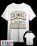 All roads lead to Lincoln Nebraska Max Collegiate shirt Unisex T-shirt, Sweatshirt, Hoodie, Long Sleeve Tee - T-Shirt, Sweatshirt, Hoodie