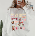 All You Need Is Love ~ Relaxed Fit Printed USA Womenswear Casual Comfortable T-Shirts, Hoodie, Sweatshirt - T-Shirt, Sweatshirt, Hoodie