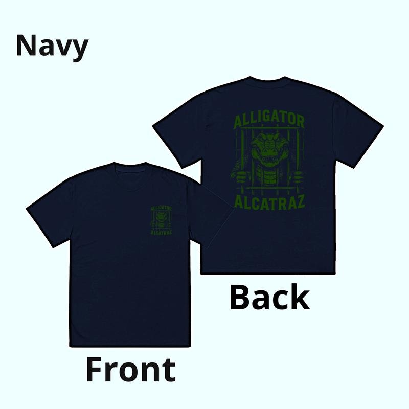 Alligator Alcatraz Funny Florida Shirt Casual Cotton Top Graphics T-Shirts, Hoodie, Sweatshirt - T-Shirt, Sweatshirt, Hoodie