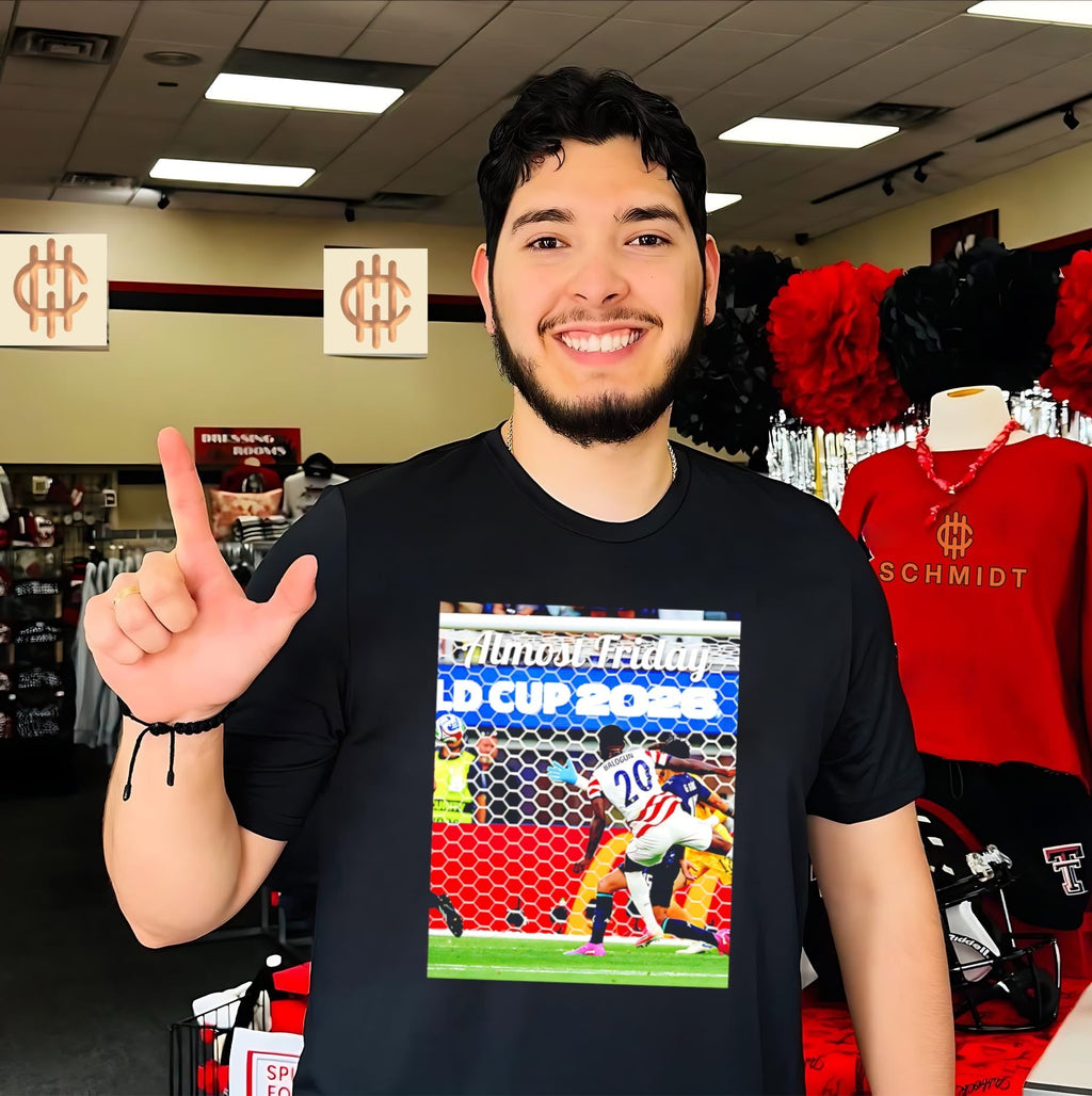Almost Friday Folarin Balogun USMNT World Cup 2026 shirt Unisex T-shirt, Sweatshirt, Hoodie, Long Sleeve Tee - T-Shirt, Sweatshirt, Hoodie