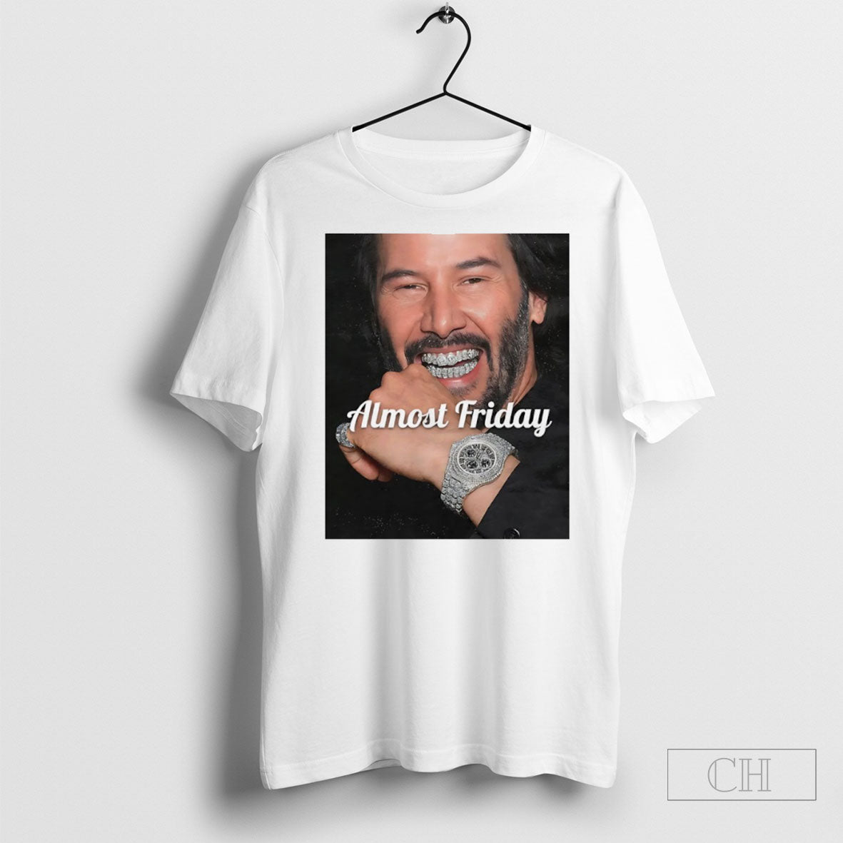 Almost Friday Keanu Drip 2 Unisex T-shirt, Sweatshirt, Hoodie, Long Sleeve Tee - T-Shirt, Sweatshirt, Hoodie