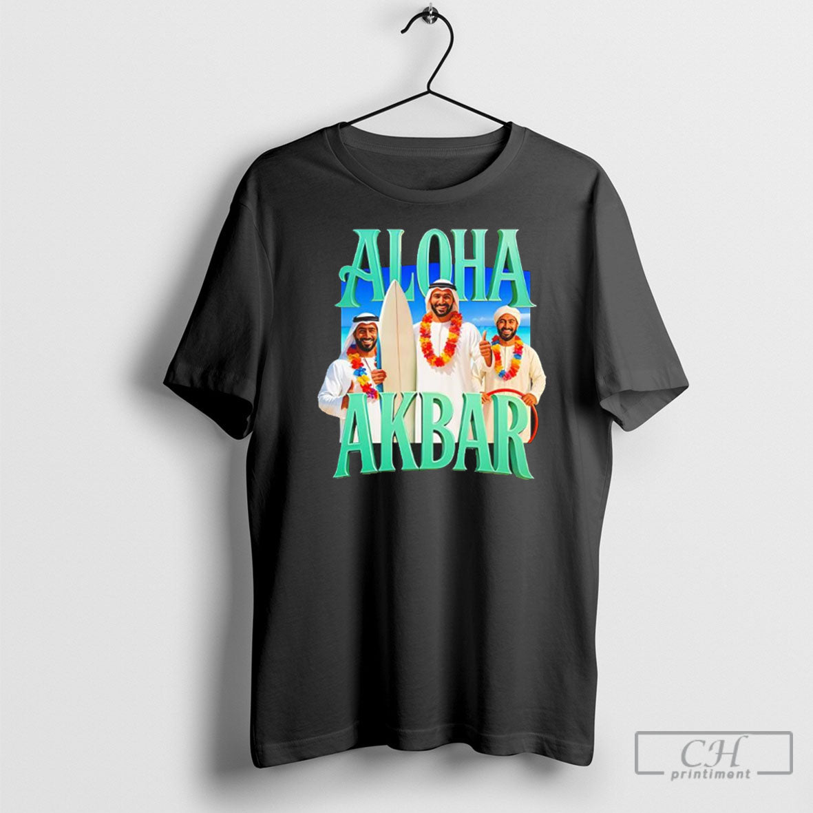 Aloha Akbar Parody Shirt Sweater Unisex T-shirt, Sweatshirt, Hoodie, Long Sleeve Tee - T-Shirt, Sweatshirt, Hoodie