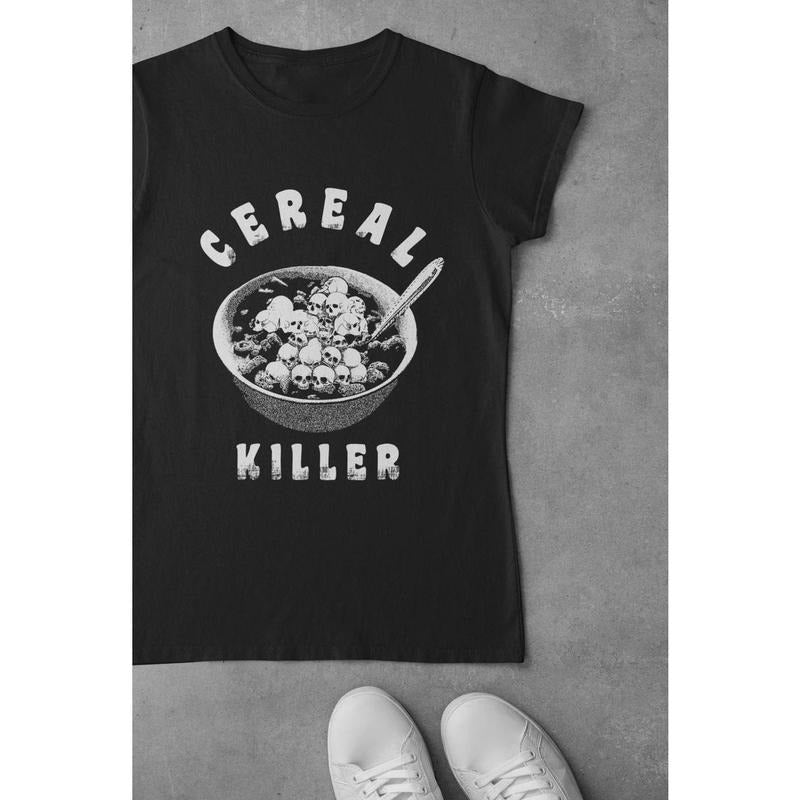 Alternative Nu Goth Grunge Cereal Killer Funny T-Shirts, Hoodie, Sweatshirt - T-Shirt, Sweatshirt, Hoodie