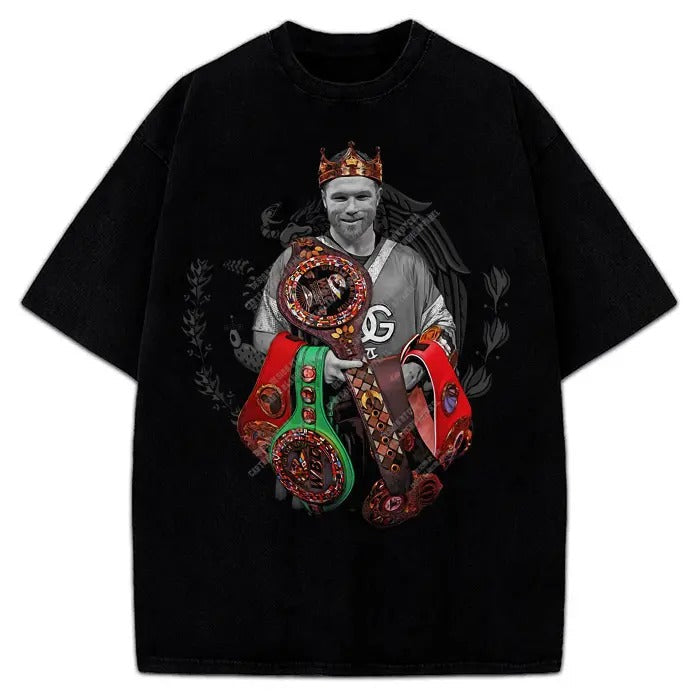Alvarez Undisputed King Mexico Goat Boxing Vintage Cotton Menswear T-Shirts, Hoodie, Sweatshirt - T-Shirt, Sweatshirt, Hoodie