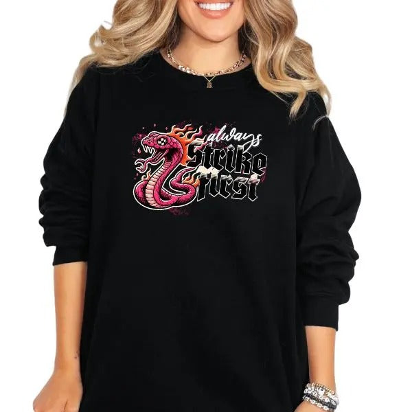 Always Strike First Grunge Casual Comfort Streetwear Fit Punk Rocker T-Shirts, Hoodie, Sweatshirt - T-Shirt, Sweatshirt, Hoodie