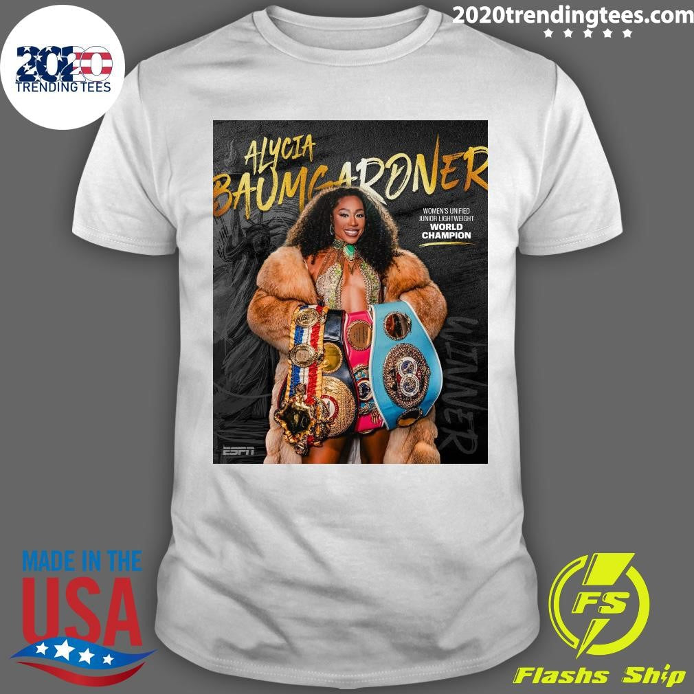 Alycia Baumgardner World Champion 2026 Womens Unified Junior Lightweight Shirt Unisex T-shirt, Sweatshirt, Hoodie, Long Sleeve Tee - T-Shirt, Sweatshirt, Hoodie