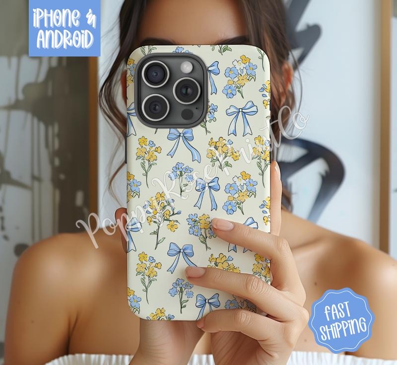 Amelia Floral Phone Case Mag Safe Compatible Magnetic Tough Case T-Shirts, Hoodie, Sweatshirt - T-Shirt, Sweatshirt, Hoodie