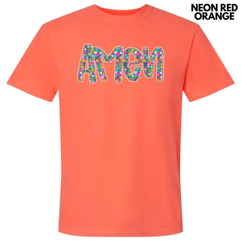 Amen Ditzy Florals Comfort Colors 'NLB' T-Shirts, Hoodie, Sweatshirt - T-Shirt, Sweatshirt, Hoodie