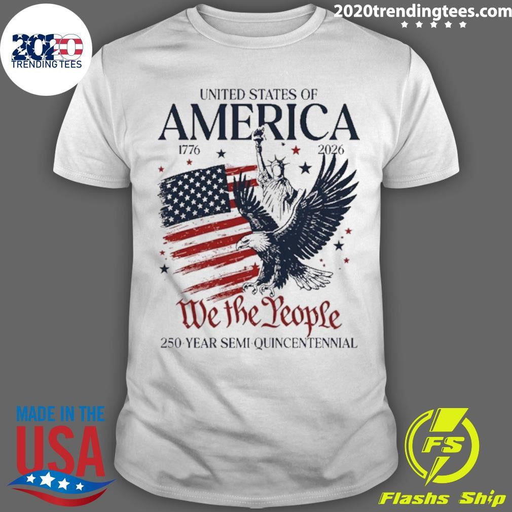 America 250 We The People United States Of America Flag 1776 2026 Shirt Unisex T-shirt, Sweatshirt, Hoodie, Long Sleeve Tee - T-Shirt, Sweatshirt, Hoodie