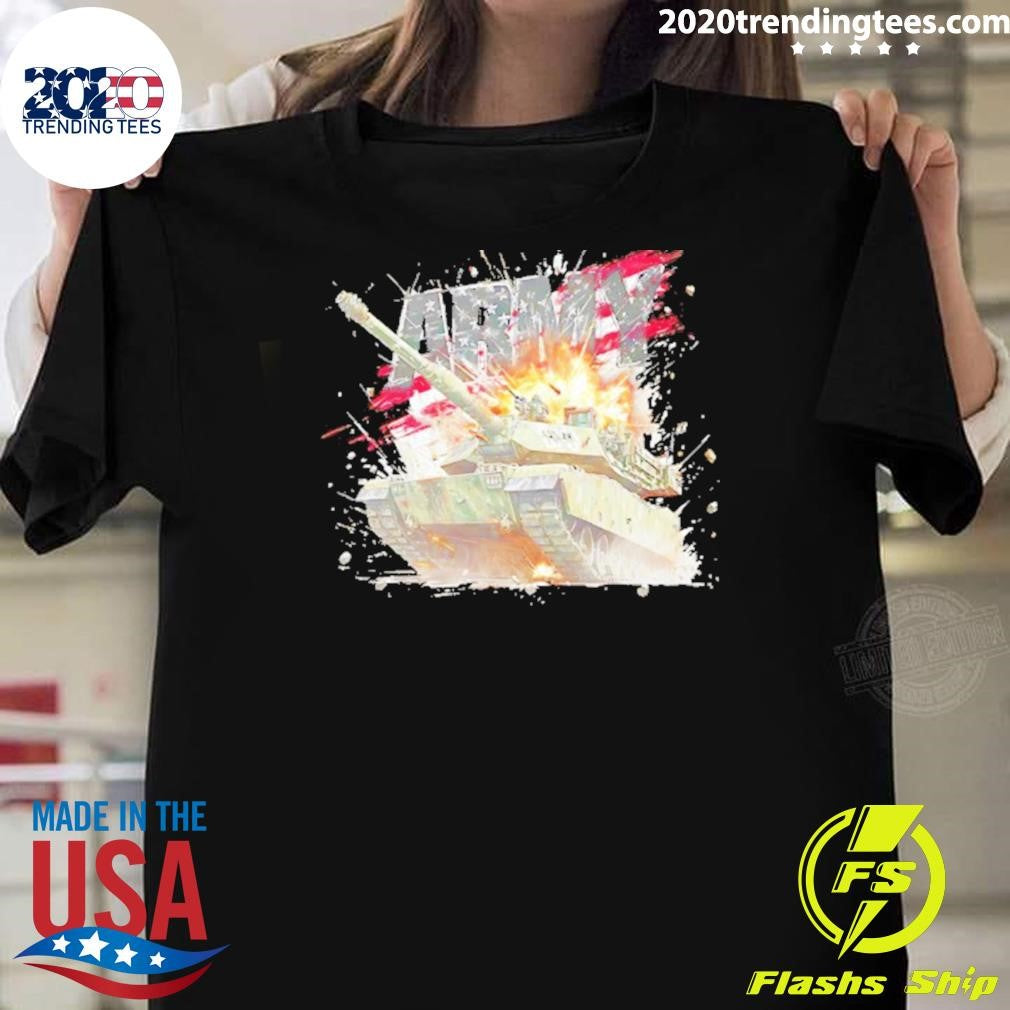 America Army M1 Abrams Tank Classic Shirt Unisex T-shirt, Sweatshirt, Hoodie, Long Sleeve Tee - T-Shirt, Sweatshirt, Hoodie