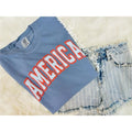 America Puff Print Patriotic Puff Print Comfort Colors Tops T-Shirts, Hoodie, Sweatshirt - T-Shirt, Sweatshirt, Hoodie