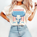 America Shirt USA Fourth July Shirt 4th July Patriotic Red White Blue 1776 T-Shirts, Hoodie, Sweatshirt - T-Shirt, Sweatshirt, Hoodie