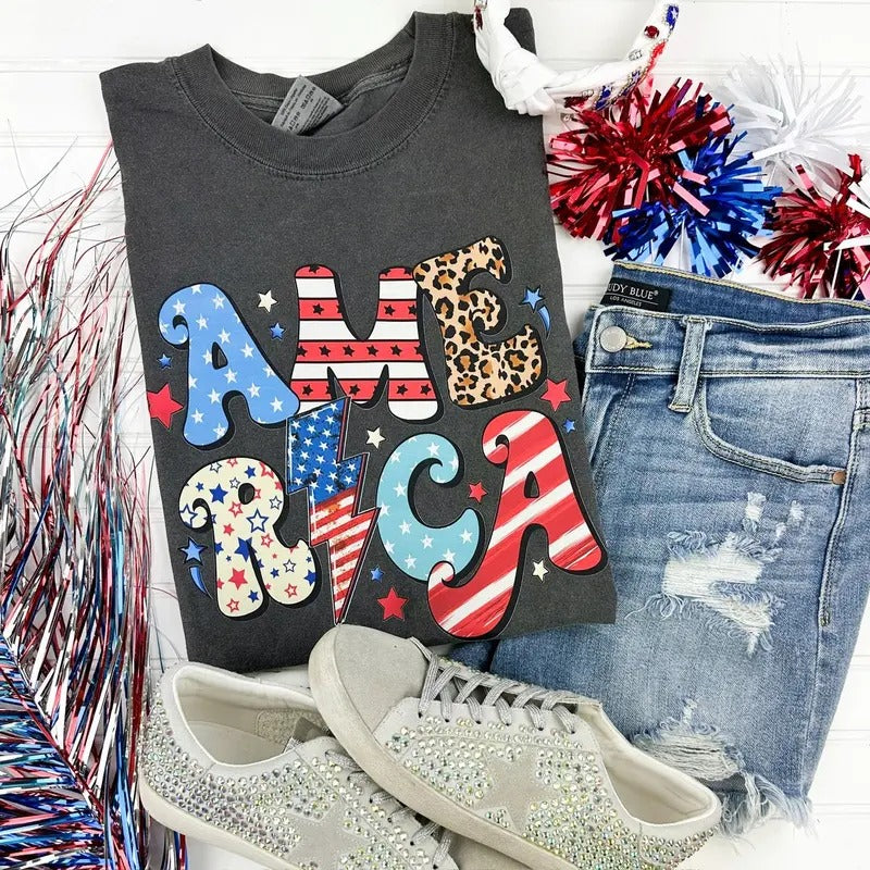 America Comfort Colors T-Shirts, Hoodie, Sweatshirt - T-Shirt, Sweatshirt, Hoodie