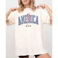 America Retro Lightening Bolt USA Patriotic Independence Day Fourth July 4th July Comfort Colors Patriotic Independence Day Fourth July 4th July America USA Shirt Hot Tiktok Trend 2024 T-Shirts, Hoodie, Sweatshirt - T-Shirt, Sweatshirt, Hoodie
