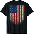 American Flag Patriotic Red White Blue Made USA T-Shirts, Hoodie, Sweatshirt - T-Shirt, Sweatshirt, Hoodie
