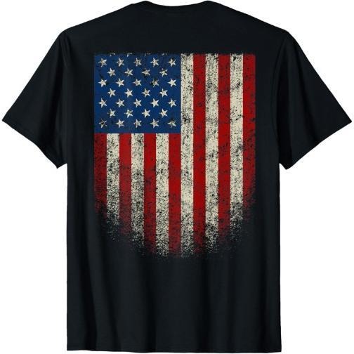 American Flag Patriotic Red White Blue Made USA T-Shirts, Hoodie, Sweatshirt - T-Shirt, Sweatshirt, Hoodie