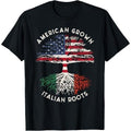 American Grown Italian Roots Family Tree Italy Flag Italian Made USA T-Shirts, Hoodie, Sweatshirt - T-Shirt, Sweatshirt, Hoodie
