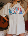 American Mama Mama Retro Mama America 4th July American Mama Retro USA Shirt USA Shirt T-Shirts, Hoodie, Sweatshirt - T-Shirt, Sweatshirt, Hoodie