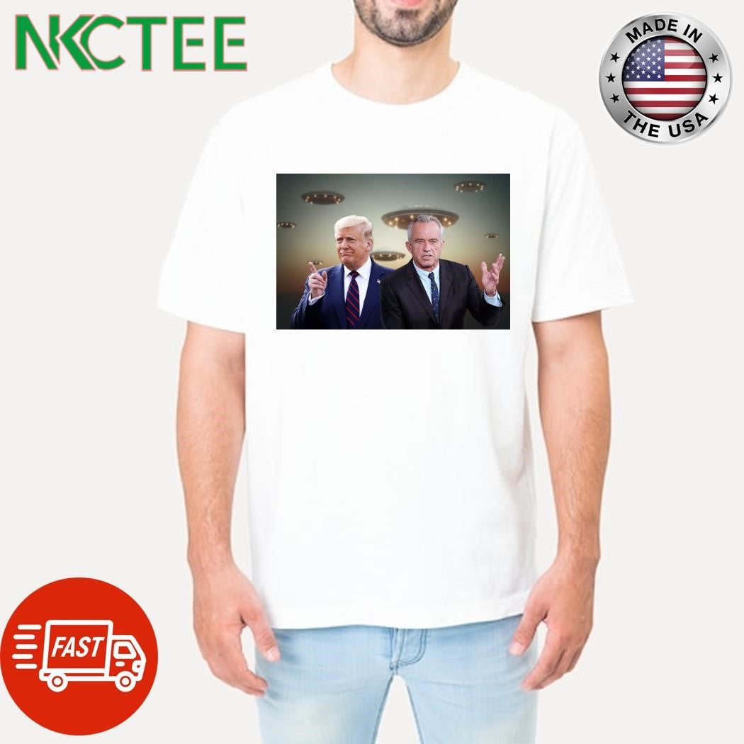 Amid a dizzying week of news, somehow Donald Trump manages to hog the spotlight Robert F Kennedy Jr UFO shirt - T-Shirt, Sweatshirt, Hoodie