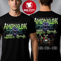 Amon Amarth and Dethklok Band Amonklok Conquest Tour North America 2026 Two Sided Shirt Unisex T-shirt, Sweatshirt, Hoodie, Long Sleeve Tee - T-Shirt, Sweatshirt, Hoodie