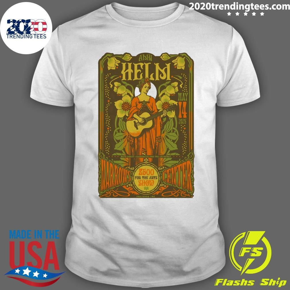 Amy Helm Fall River MA Tour On May 14 2026 Shirt Unisex T-shirt, Sweatshirt, Hoodie, Long Sleeve Tee - T-Shirt, Sweatshirt, Hoodie