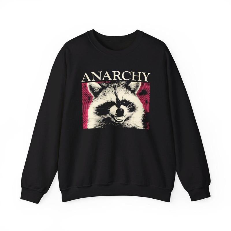 Anarchy Raccoon T-Shirts, Hoodie, Sweatshirt - T-Shirt, Sweatshirt, Hoodie