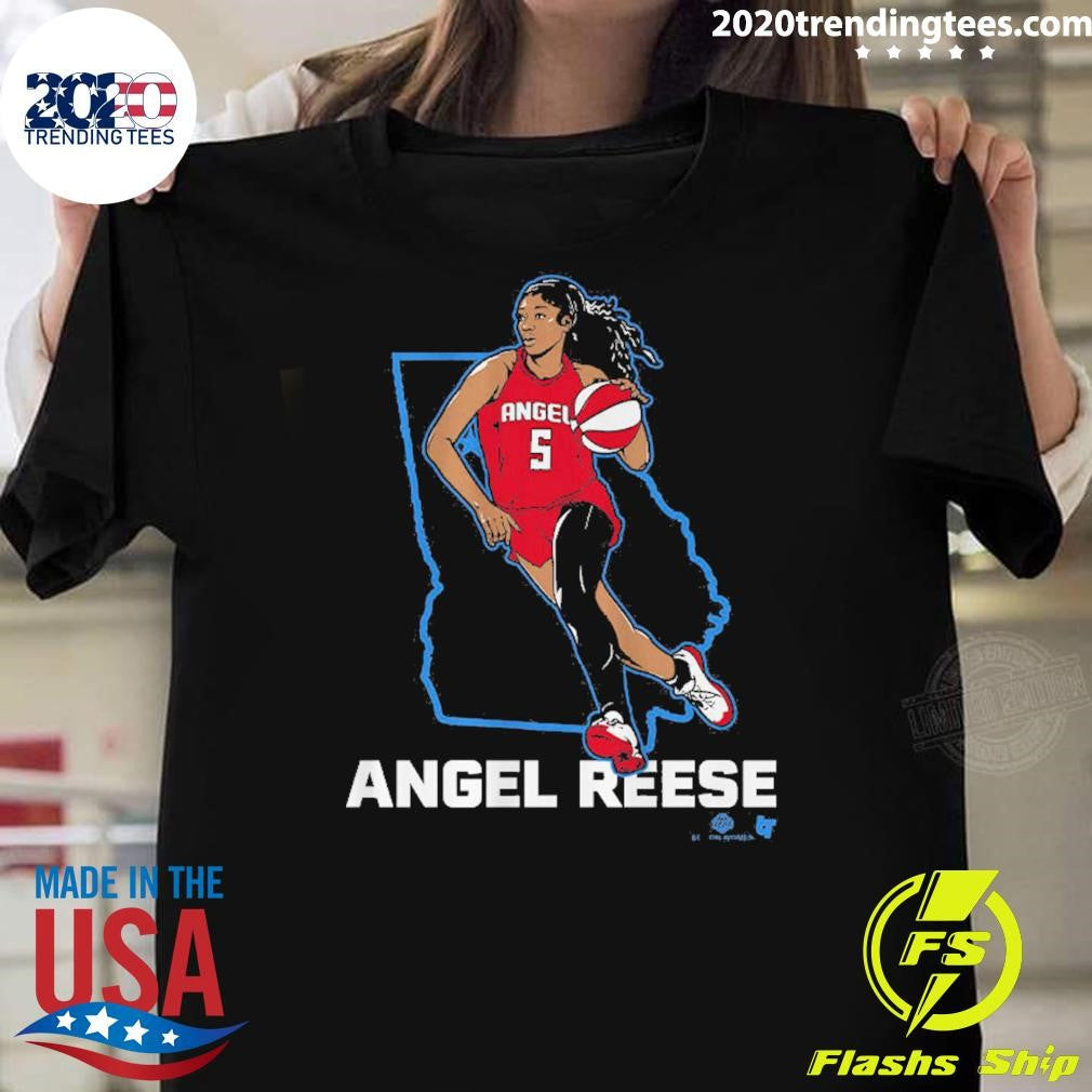 Angel Reese State Star ATL 2026 Shirt Unisex T-shirt, Sweatshirt, Hoodie, Long Sleeve Tee - T-Shirt, Sweatshirt, Hoodie