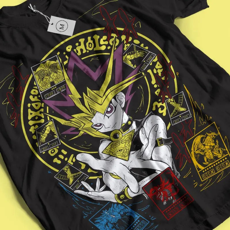 Anime Duel King Black Anime Japanese Manga Shirt Anime Cool Anime Shirt Anime T-Shirts, Hoodie, Sweatshirt - T-Shirt, Sweatshirt, Hoodie
