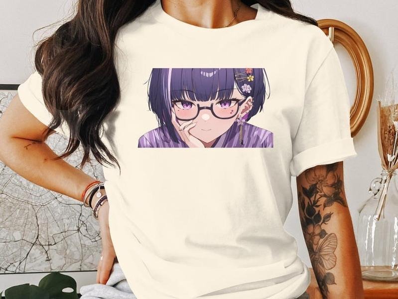 Anime Girl Cute Anime Manga Character Otaku Japanese Animation Shirt Kawaii Top T-Shirts, Hoodie, Sweatshirt - T-Shirt, Sweatshirt, Hoodie