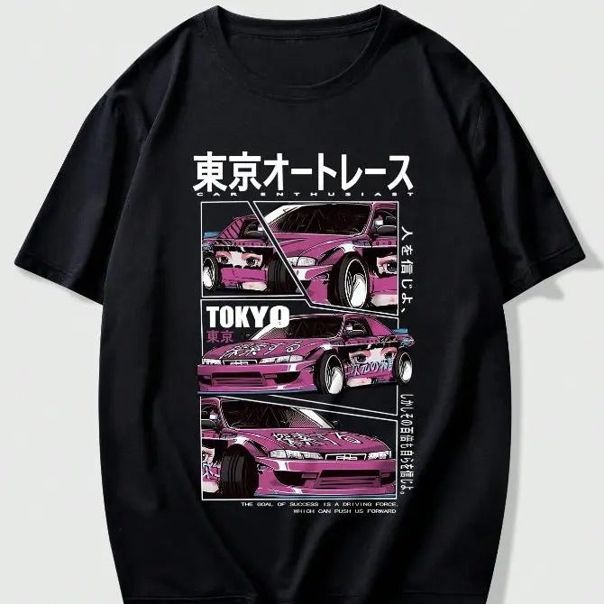 Anime JDM Car & Japanese Letter Streetwear T-Shirts, Hoodie, Sweatshirt - T-Shirt, Sweatshirt, Hoodie
