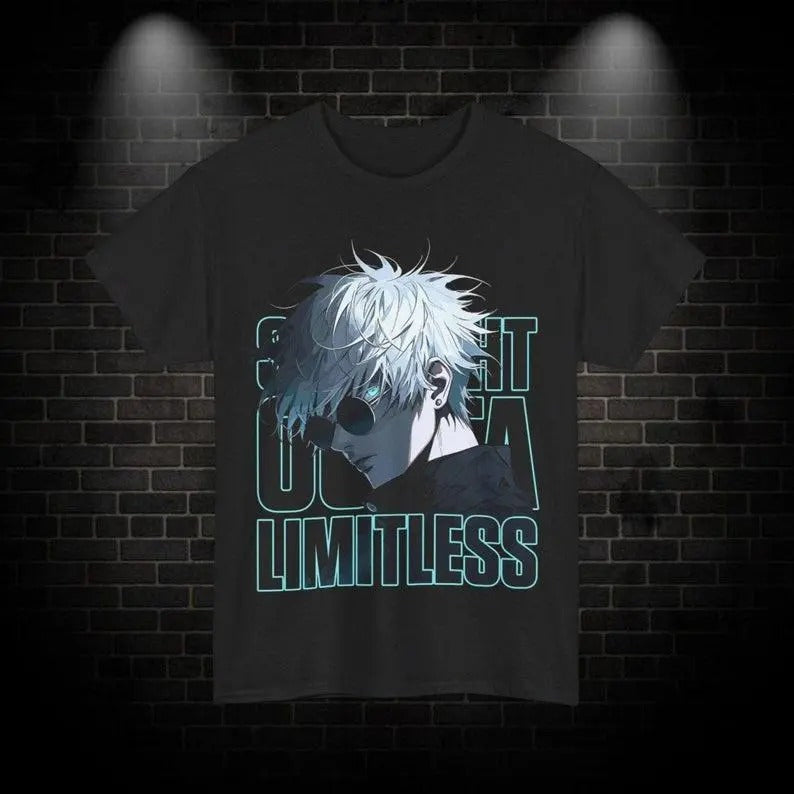 Anime Shirt Anime Jujutsu Kaisen #GojoSatoru Cotton T-Shirts, Hoodie, Sweatshirt - T-Shirt, Sweatshirt, Hoodie