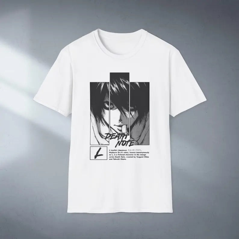 Anime Anime Manga Shirt Japanese Anime Death Note Shirt Anime Manga Lover T-Shirts, Hoodie, Sweatshirt - T-Shirt, Sweatshirt, Hoodie