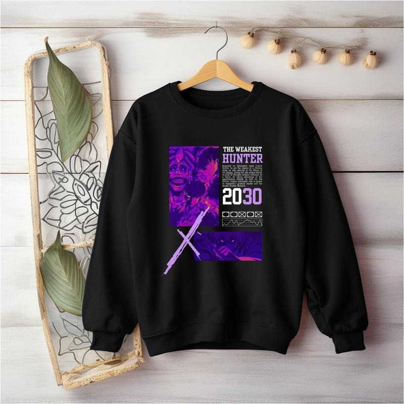 Anime Solo Leveling Sung Jin Woo Inspired Japan Streetwear Anime Solo Level Shirt Sung Jinwoo Anime T-Shirts, Hoodie, Sweatshirt - T-Shirt, Sweatshirt, Hoodie