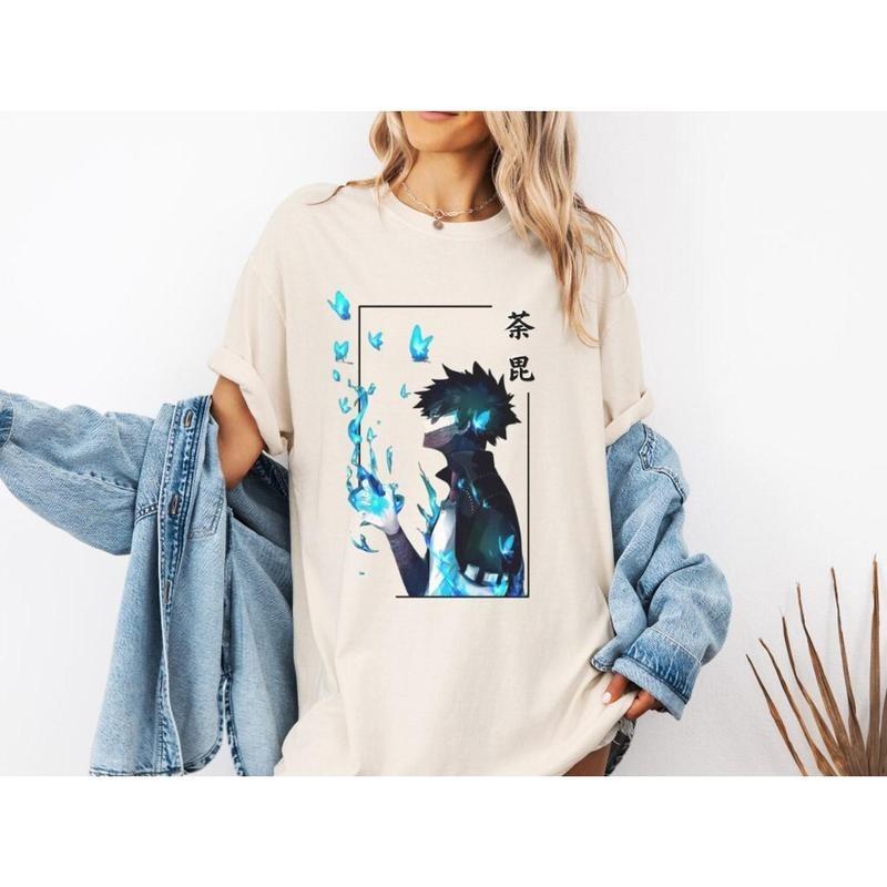 Anime Anime Manga Shirt Anime Shirt Anime Lovers Shirt Anime Clothes Japanese Anime Shirt Anime Dabi Shirt MHA Shirt Comfort Colors T-Shirts, Hoodie, Sweatshirt - T-Shirt, Sweatshirt, Hoodie